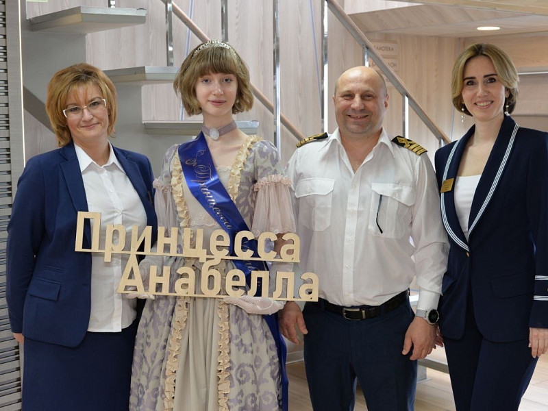 Начало навигации теплохода "Принцесса Анабелла"!